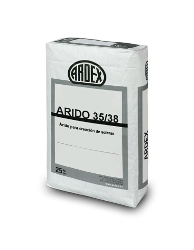 Arido 35/38 para soleras - saco 30 kg