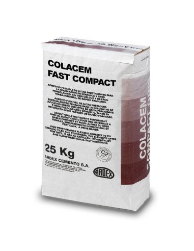 COLACEM FAST COMPACT GRIS - Saco 25 kg