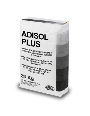 ARDEX ADISOL PLUS - Cemento rápido para soleras