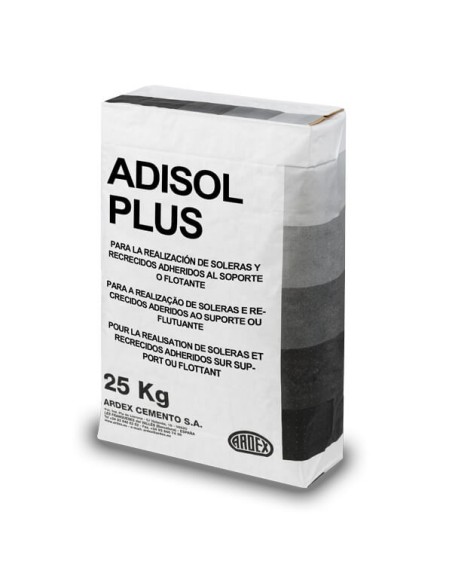ARDEX ADISOL PLUS - Cemento rápido para soleras