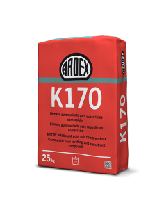 ARDEX K170 - Mortier autonivelant pour surfaces publicités