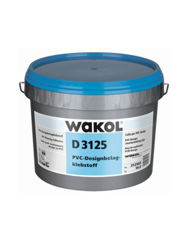 WAKOL D3125 - Adhesivo para pavimentos de diseño de PVC